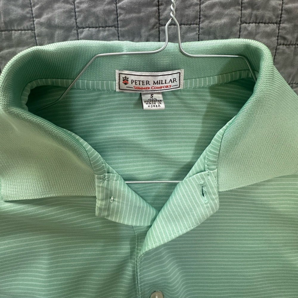 Peter Miller green polo